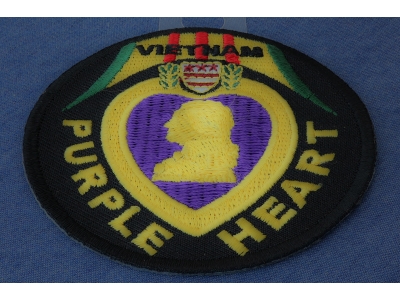 Vietnam Purple Heart Patch | US Military Vietnam Veteran Patches